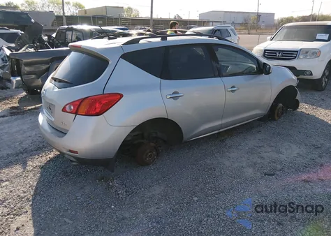 2009 Nissan Murano Sl из США, поврежденный, VIN JN8AZ18U59W004745